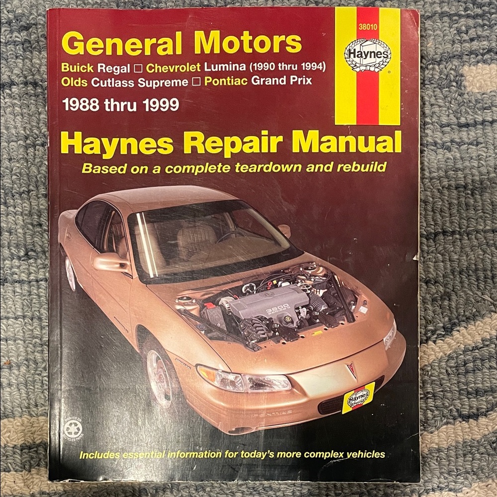 Vintage Hanes Automotive Repair Manual - General Motors